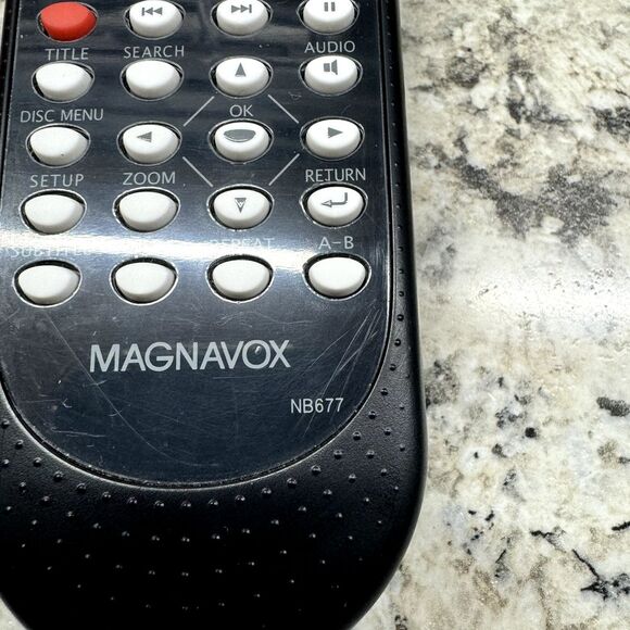 Genuine Magnavox NB677 Remote Control DV220MW9 DV225MG9 GDV228MG9 Tested - Picture 2 of 4
